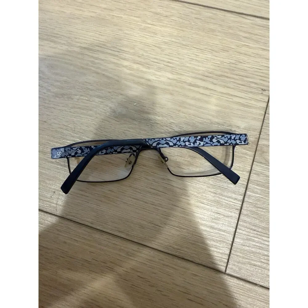 CONVERSE EYEWEAR K100 NAVY BLUE 49-16-130 BLUE FLEX HINGE EYEGLASSES